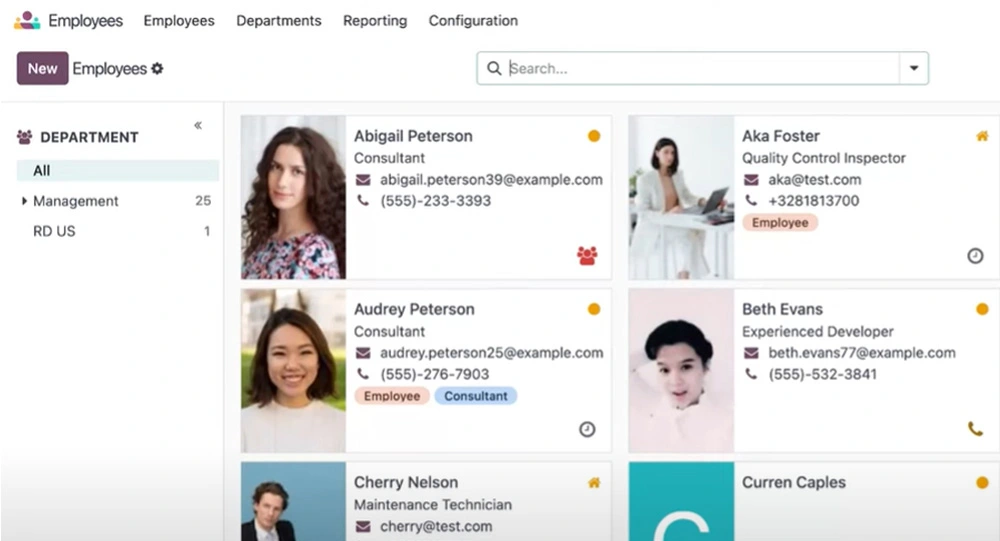 Odoo ERP Systems Dubai UAE - HR