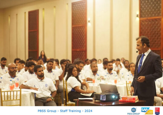 PBSS Group Hosts ‘Good to Great’ Training Session with Mohan Palliyaguru to Elevate Team Performance and Excellence