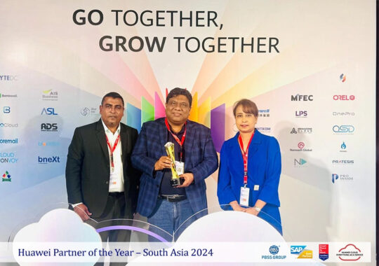 PBSS Group has been awarded the Partner of the Year South Asia 2024