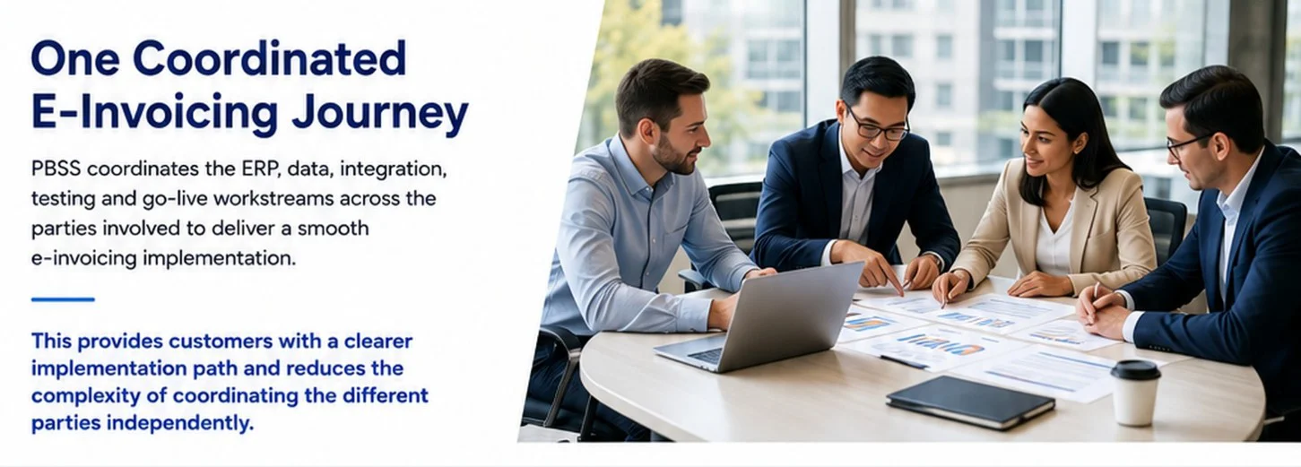 PBSS Dubai UAE e-invoicing integration overview